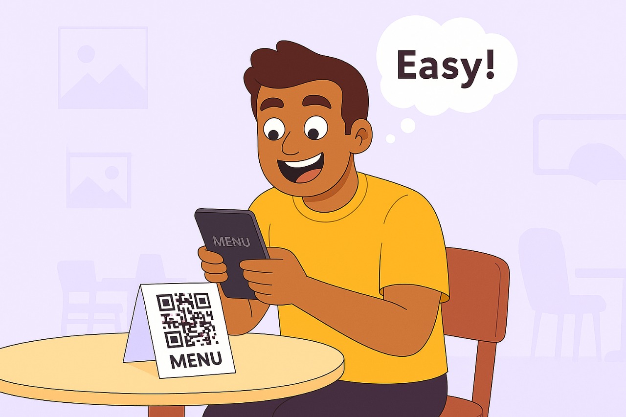 QR Code Ordering view 1